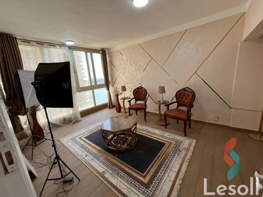 شقة للايجار الشهري بمساحة 165 متر و 3 غرف في المعادى القاهرة