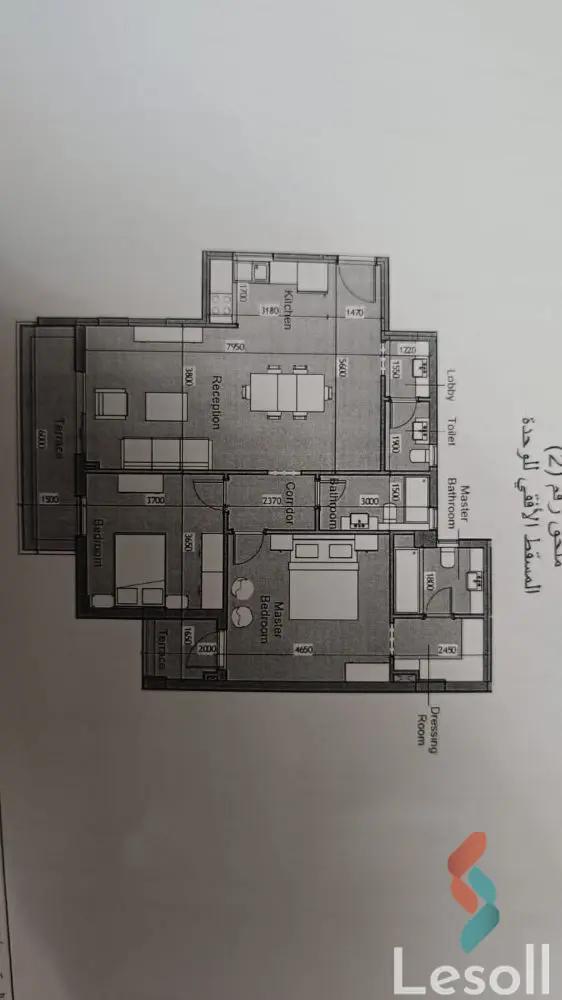 شقة للبيع بمساحة 130 متر و غرفتان في  الشيخ زايد الجيزة