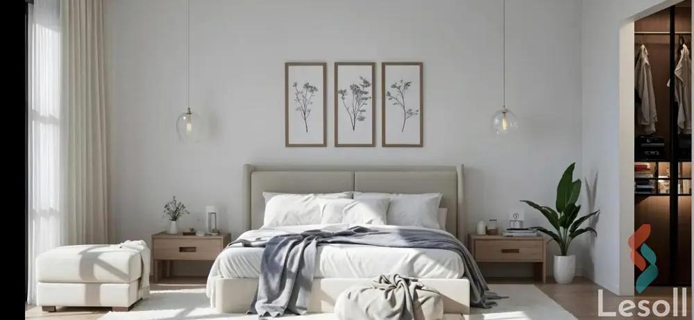 شقة للبيع بمساحة 122 متر و غرفتان في  الشيخ زايد الجيزة