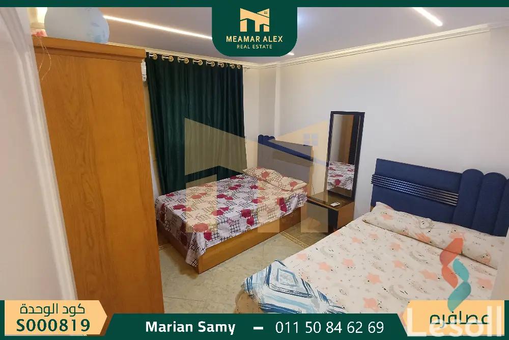 شقة للبيع بمساحة 160 متر و 3 غرف في  العصافرة الاسكندرية