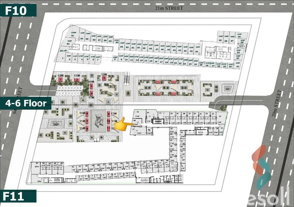 عياده للبيع بمساحة 21 متر في القاهرة  - كل الصور