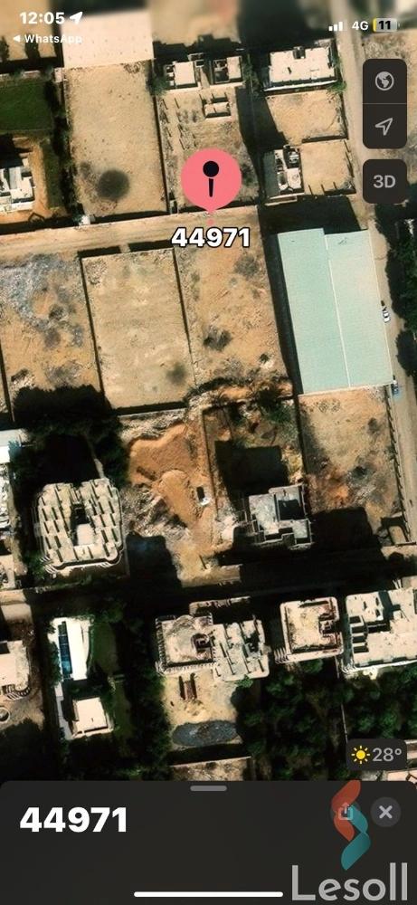 ارض مبانى للبيع بمساحة 1,500 متر في مدينة الشروق القاهرة 