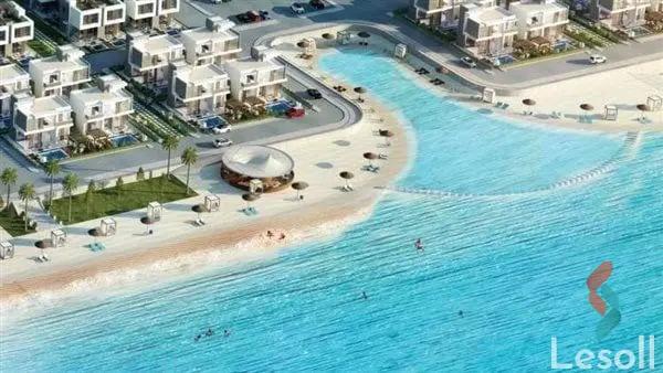 بنتهاوس للبيع بمساحة 125 متر و 3 غرف في  راس الحكمة مطروح