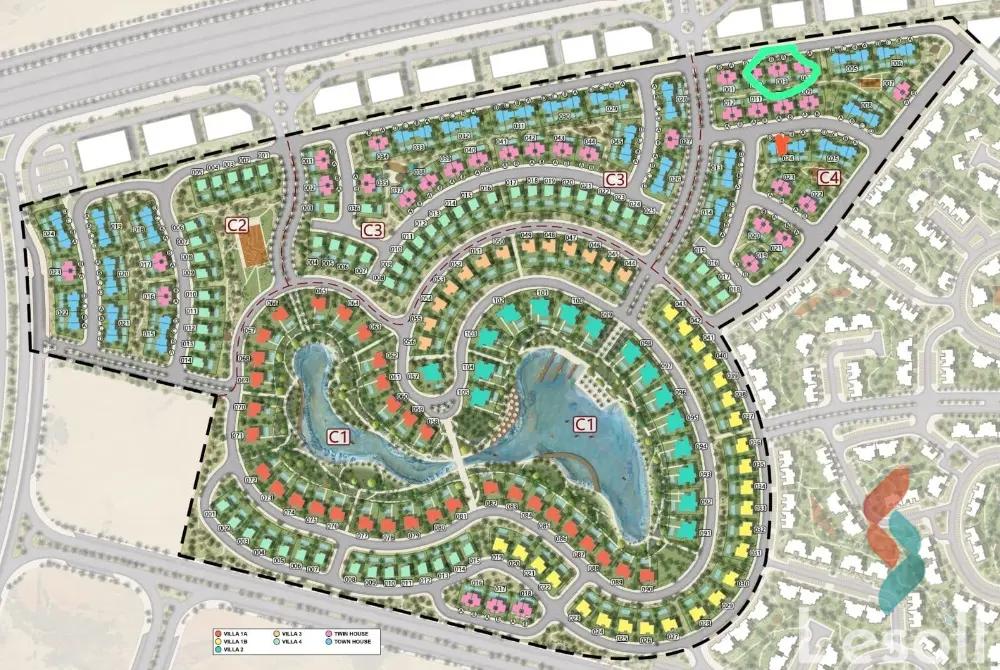 توين هاوس للبيع بمساحة 240 متر و 3 غرف في  التجمع الخامس - القاهرة الجديدة القاهرة