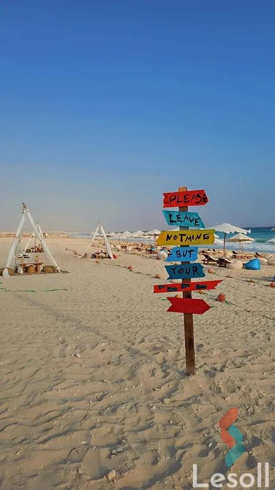 شالية للبيع بمساحة 85 متر و غرفتان في  راس الحكمة مطروح