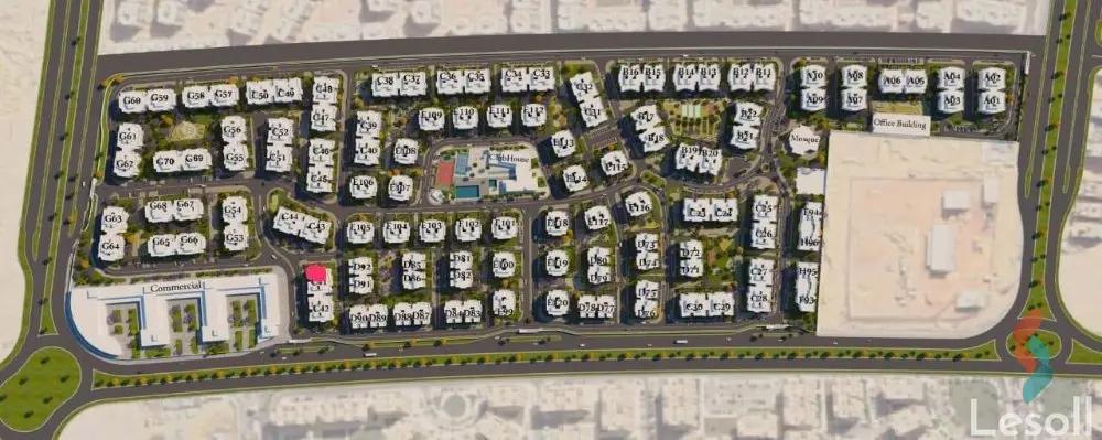 شقة للبيع بمساحة 120 متر و غرفتان في  التجمع الخامس - القاهرة الجديدة القاهرة - صورة 3