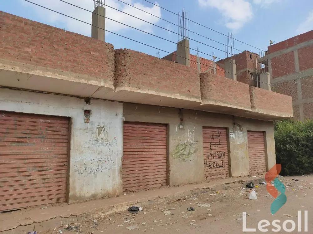محل للبيع بمساحة 375 متر في المنوفية 