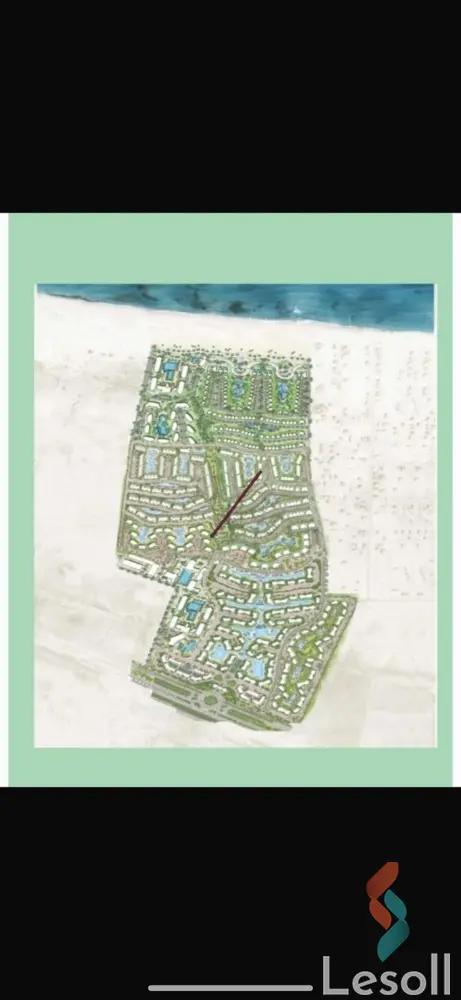 بنتهاوس للبيع بمساحة 125 متر و 3 غرف في  راس الحكمة مطروح