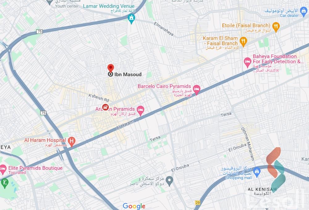 Shop for monthly rent with an area 12 meters in Faisal Giza 