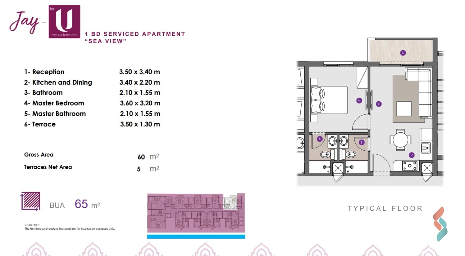 65 sqm 1-Bedroom Chalet for Sale in Jay - DOSE, North Coast, 10% Down Payment - Image 4