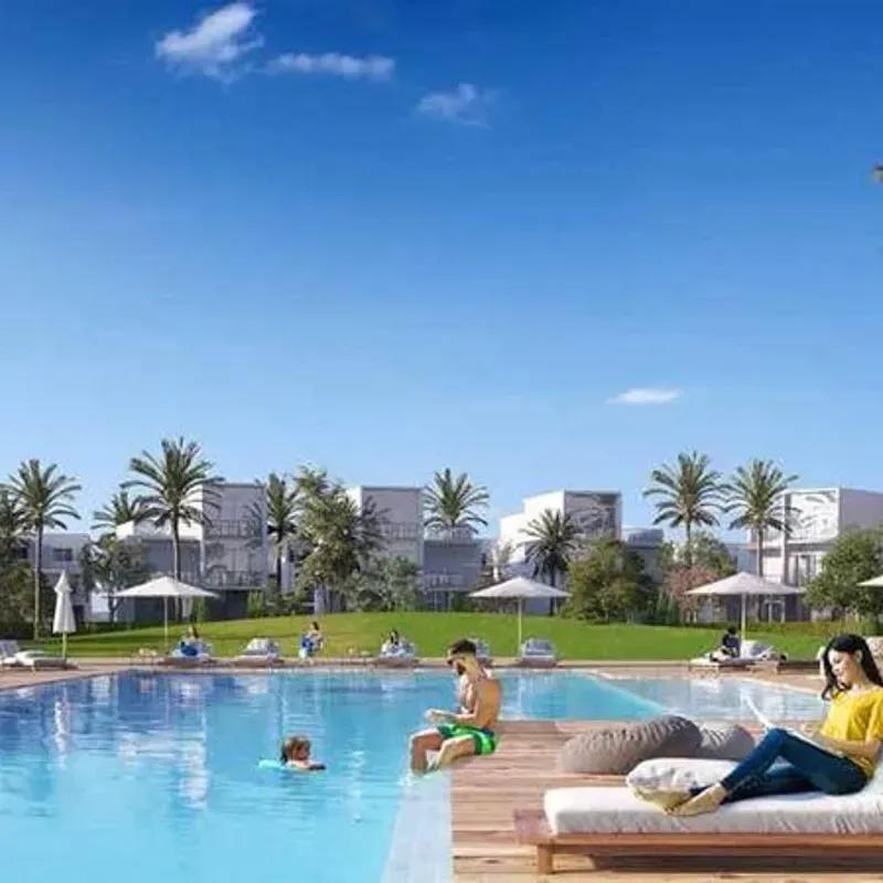 شالية للبيع بمساحة 120 متر و 3 غرف في راس الحكمة مطروح