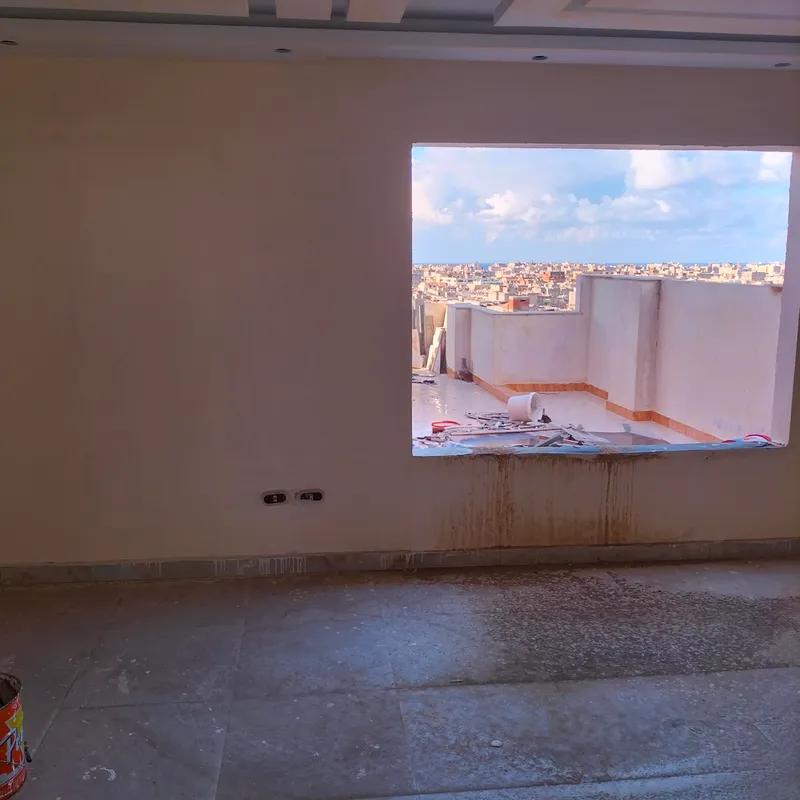 شقة بحديقة للبيع بمساحة 250 متر و 3 غرف في الدخيلة الاسكندرية