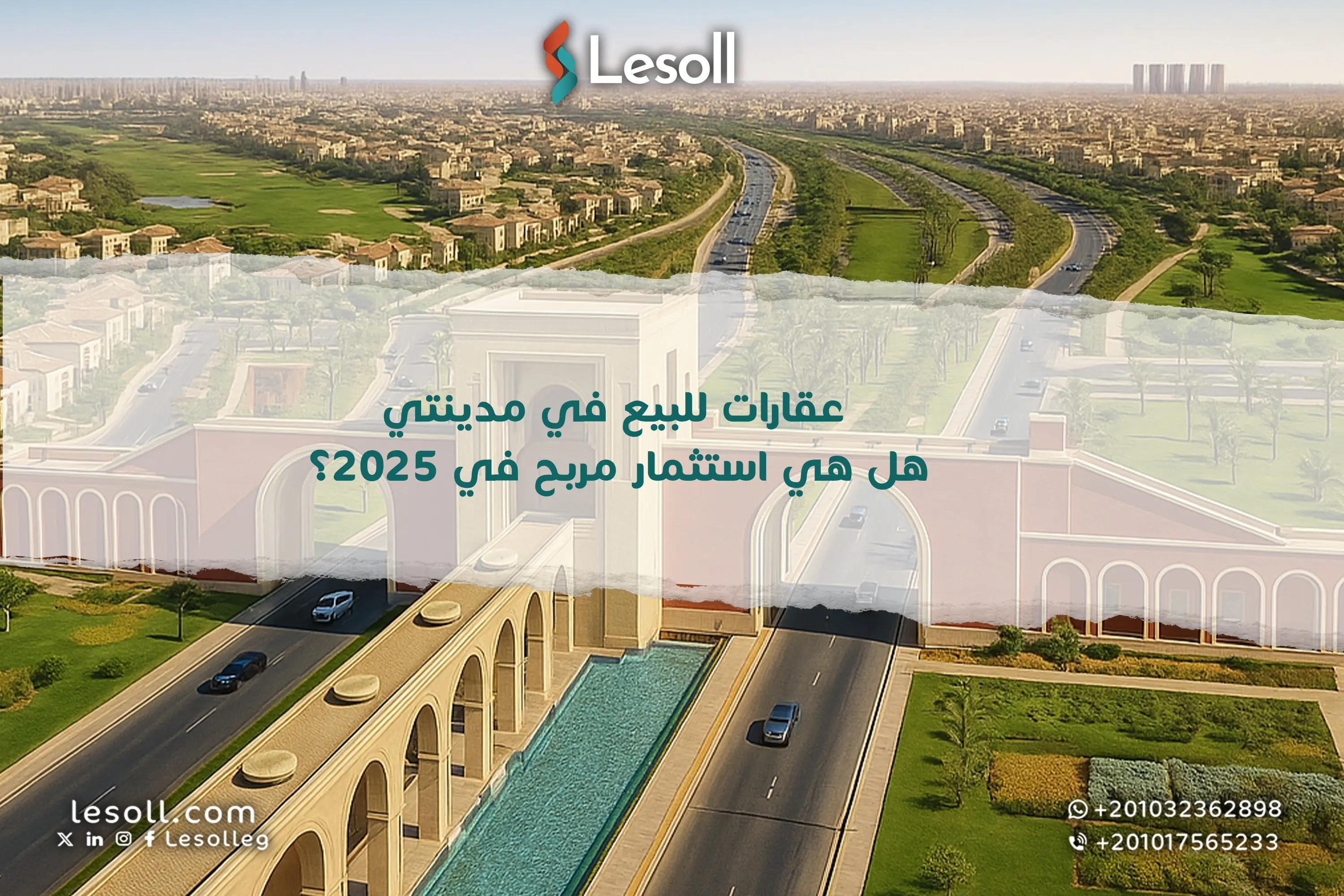 صورة مقالة: عقارات للبيع في مدينتي 2025