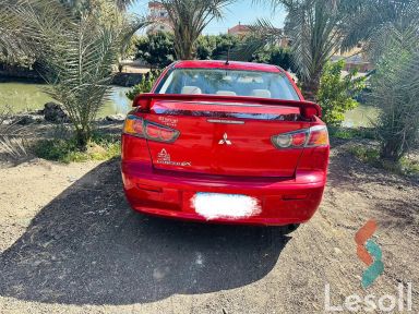 ميتسوبيشي لانسر اوتوماتك مستعملة أحمر موديل 2018