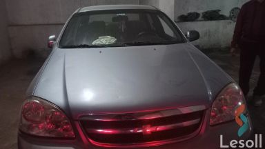 شيفروليه أوبترا مانيوال مستعملة أزرق سماوي موديل 2010