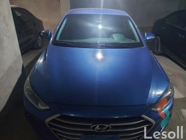 هيونداي إلنترا اوتوماتك مستعملة أزرق سماوي موديل 2019