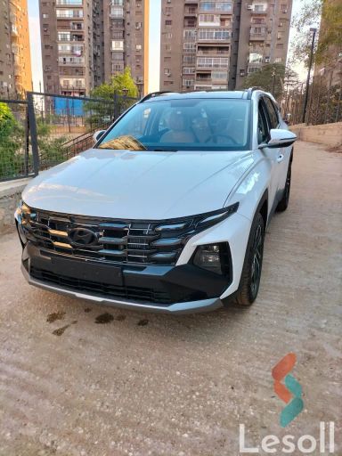 هيونداي توسان اوتوماتك جديدة أبيض موديل 2025