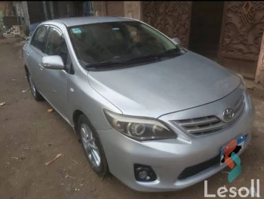 تويوتا كورولا اوتوماتك مستعملة فضي موديل 2008