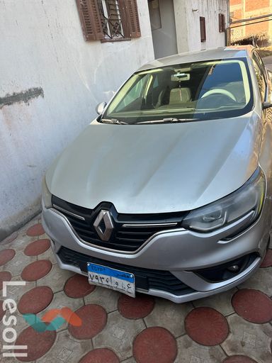 رينو ميجان اوتوماتك مستعملة فضي موديل 2019