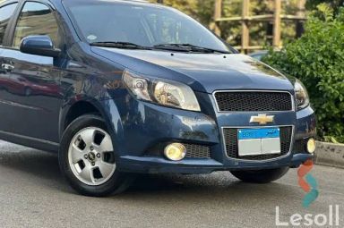 شيفروليه افيو اوتوماتك مستعملة أزرق موديل 2022