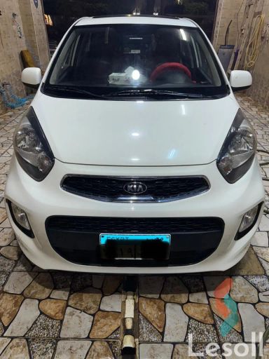 كيا بيكانتو اوتوماتك مستعملة أبيض موديل 2016