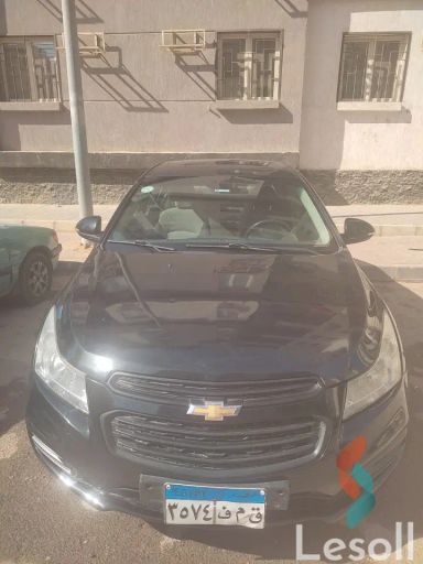 شيفروليه كروز اوتوماتك مستعملة أسود موديل 2016