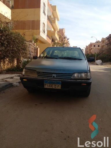 بيجو 405 مانيوال مستعملة كحلي موديل 1994