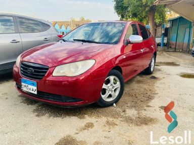 هيونداي إلنترا اوتوماتك مستعملة نبيتي موديل 2010