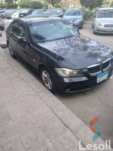 بي ام دبليو 318i مانيوال مستعملة أسود موديل 2008