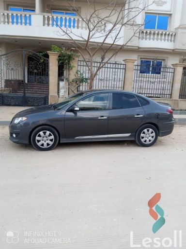 هيونداي إلنترا اوتوماتك جديدة رمادي داكن موديل 2021