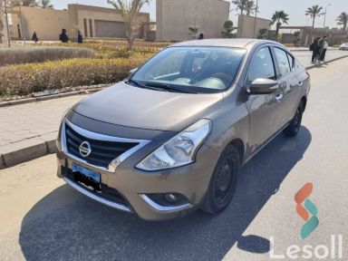 نيسان صني اوتوماتك مستعملة برونزي موديل 2016