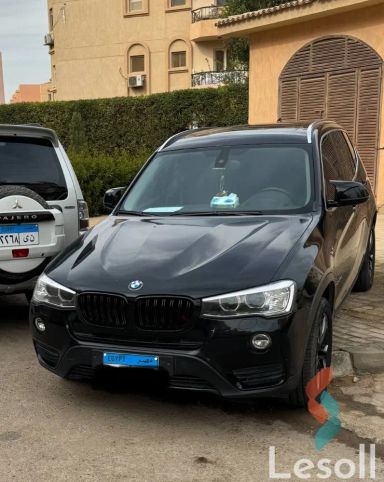 بي ام دبليو x3 اوتوماتك مستعملة أسود موديل 2016