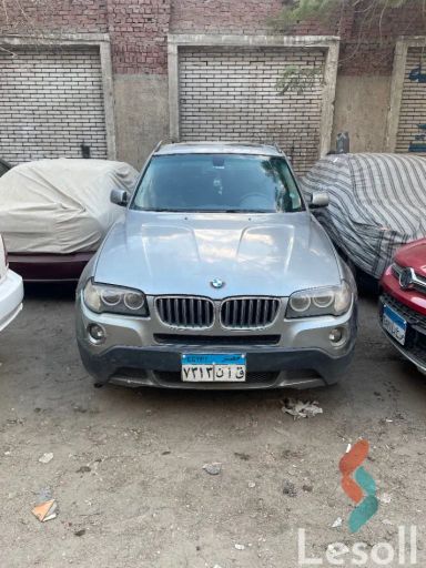 بي ام دبليو x3 اوتوماتك مستعملة فضي موديل 2007
