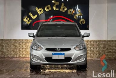 هيونداي أكسنت اوتوماتك مستعملة فضي موديل 2024