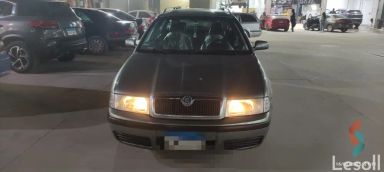 سكودا أوكتافيا اوتوماتك مستعملة أخضر موديل 2003