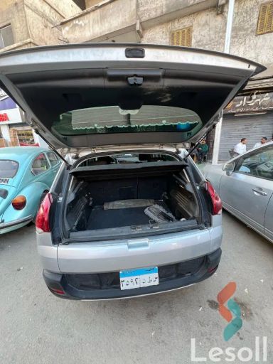 بيجو 3008 اوتوماتك جديدة فضي موديل 2015