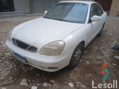 دايو نوبيرا اوتوماتك مستعملة أبيض موديل 2003