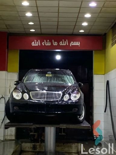 مرسيدس بنز ٢٠٠ سي اوتوماتك مستعملة أسود موديل 2006