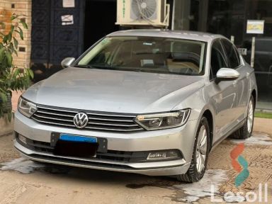 فولكس واجن باسات اوتوماتك مستعملة فضي موديل 2019