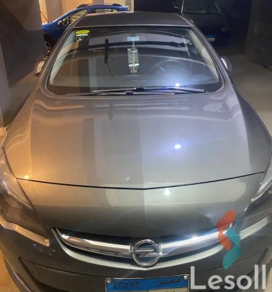 أوبل أسترا اوتوماتك مستعملة رمادي داكن موديل 2020