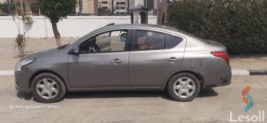 نيسان صني اوتوماتك مستعملة رمادي داكن موديل 2019