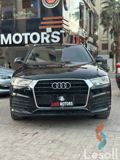 أودي q3 اوتوماتك مستعملة أسود موديل 2015