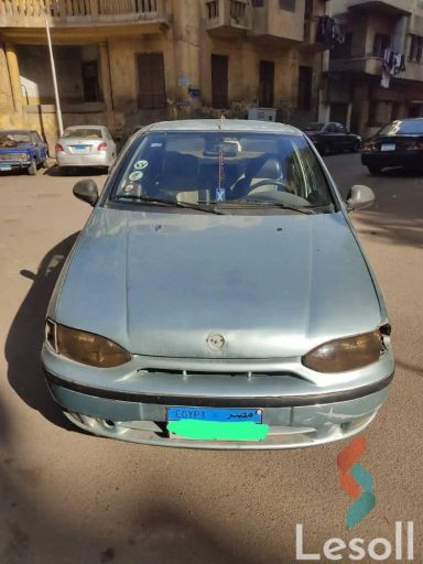 فيات فيات سيينا مانيوال مستعملة أزرق سماوي موديل 2004