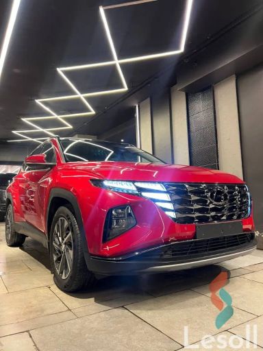 هيونداي توسان اوتوماتك جديدة أحمر موديل 2022