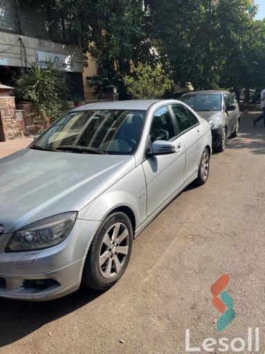 مرسيدس بنز ١٨٠ سي اوتوماتك مستعملة فضي موديل 2011