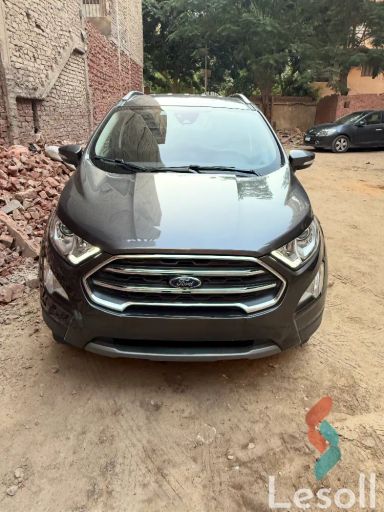 Ford ecosport titanium automatic used dark gray model 2020