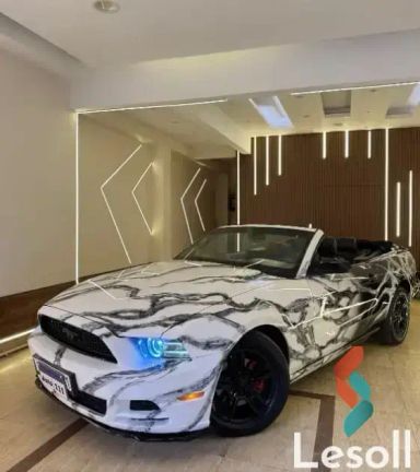 Ford mustang automatic new white model 2024