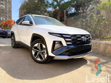 هيونداي توسان اوتوماتك جديدة أبيض موديل 2026