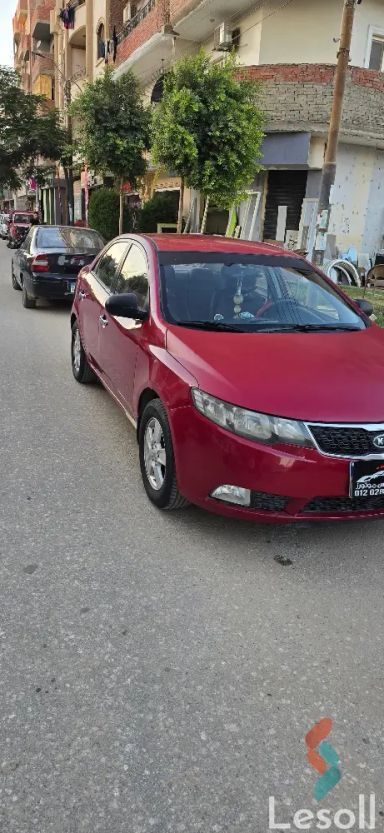 كيا سيراتو اوتوماتك مستعملة نبيتي موديل 2013