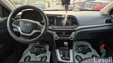 هيونداي إلنترا اوتوماتك مستعملة أسود موديل 2017